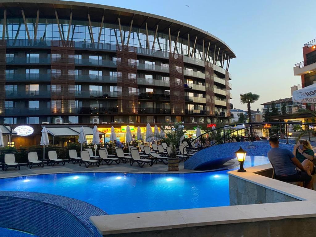 Nobel Private Vip Apartments Sunny Beach Esterno foto