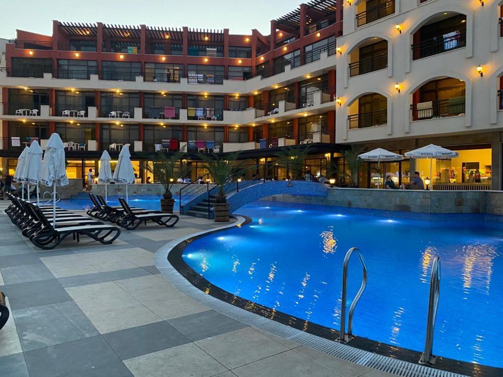 Nobel Private Vip Apartments Sunny Beach Esterno foto
